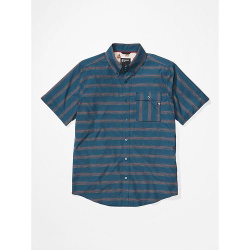 Marmot Beacon Hill Shirts For Mens Denim HGT573408